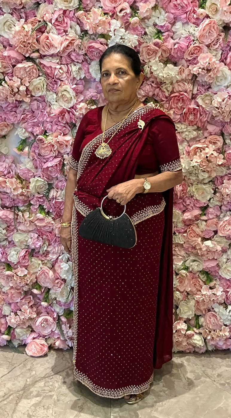 Ruby royale saree