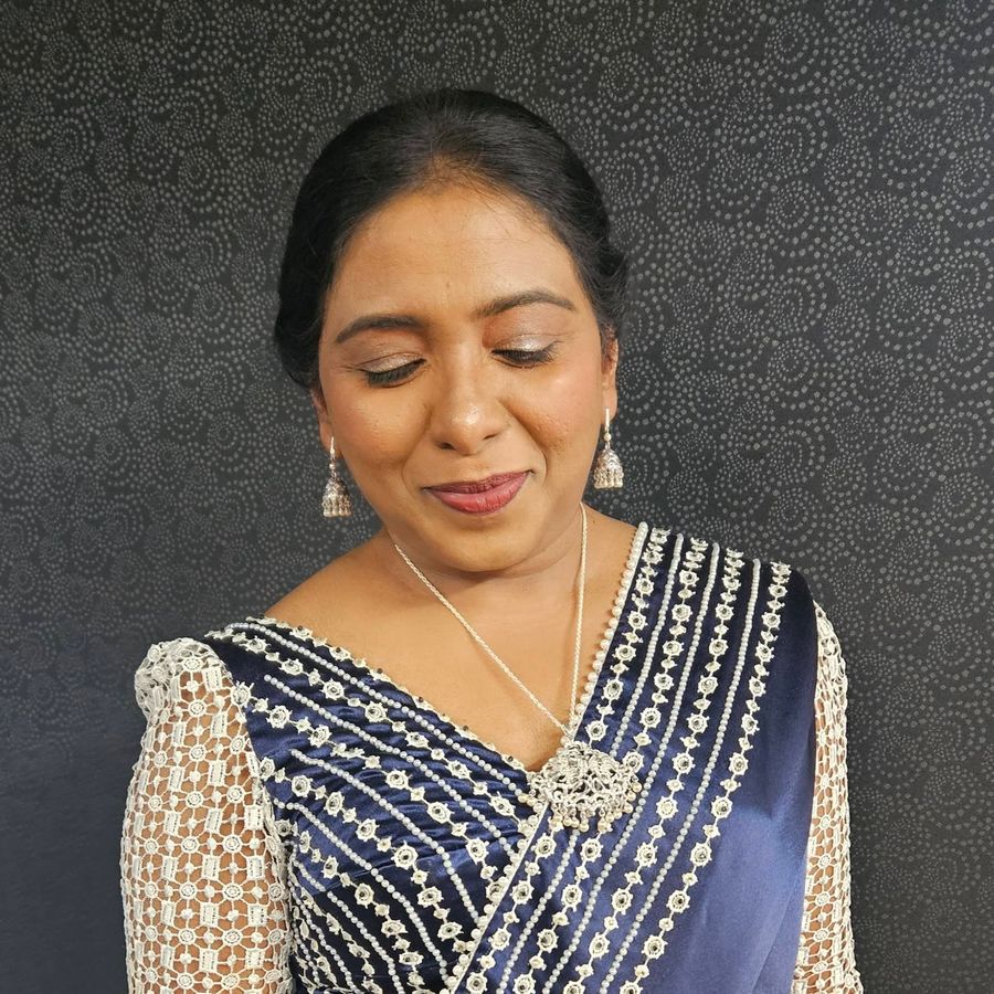 Hair dressed and styled for an occasion